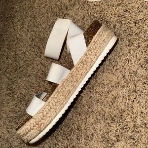 Altar’d State white size 10 sandals